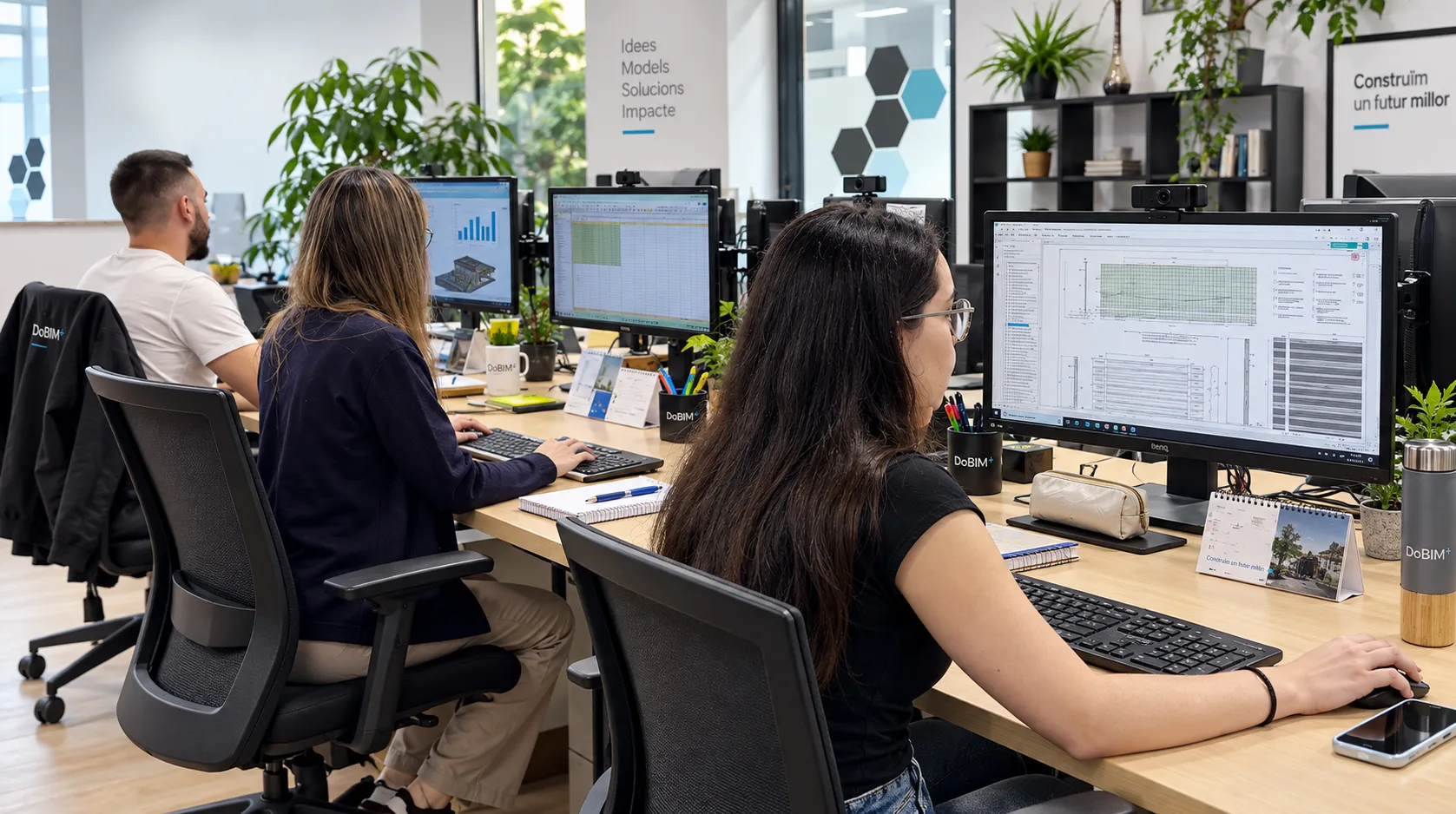 Puestos de trabajo individuales en DoBIM